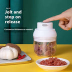 Limited Time: 60% OFF 🔥2026 New Mini Electric Food Chopper - Silent USB Charging, Compact Portable Garlic Chopper Kitchen Assistant