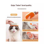 Limited Time: 70% OFF 🔥3 in 1 Pet Steam Brush | Rechargeable, Self-Cleaning, Deshedding & Massage Tool for Dogs & Cats