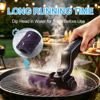 Upgraded Electric Grill Brush: Cordless Rechargeable Scrubber with Heavy-Duty Scouring Pad