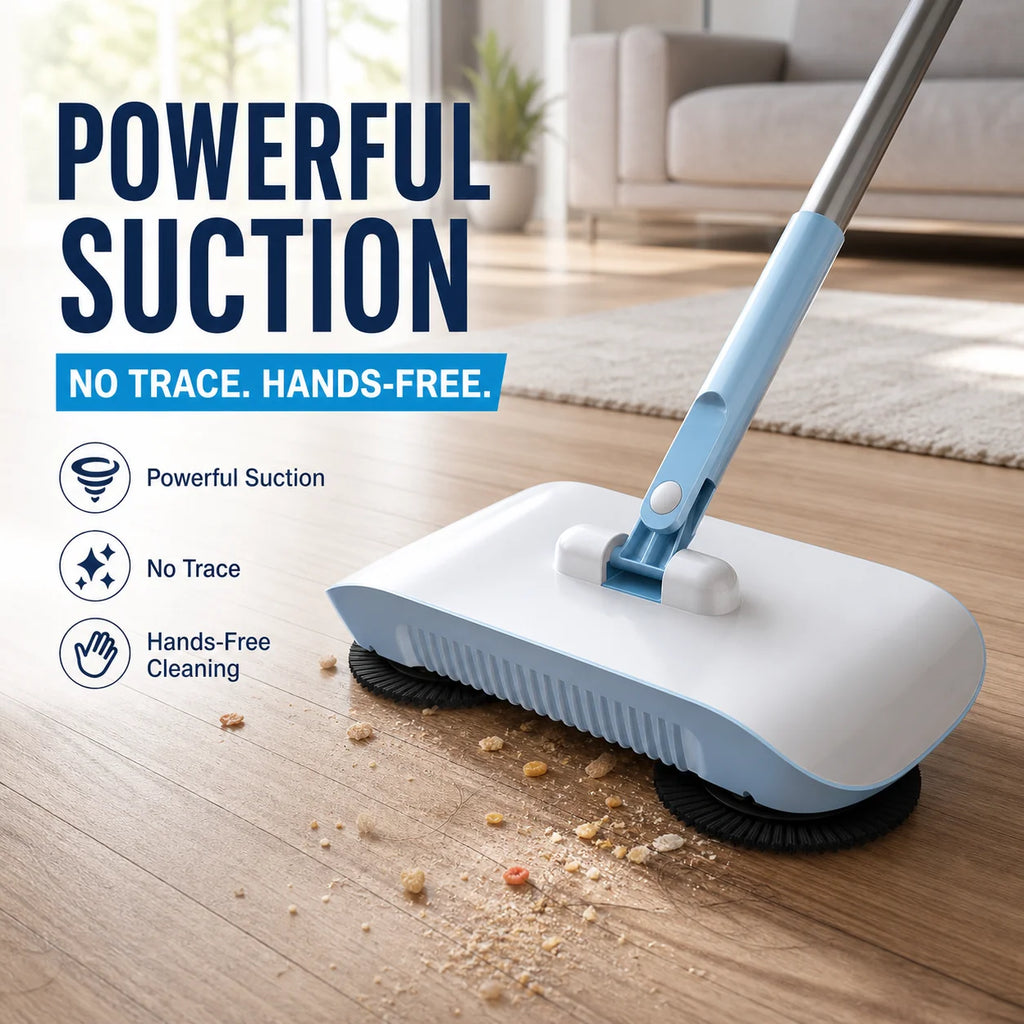 📢📢50% OFF !! ⏰Smart Robot Vacuum Cleaner with Mop & Broom