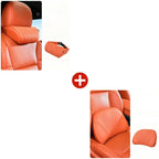 🚗💤 Universal memory foam car headrest and neck pillow, ideal for long-distance road trips