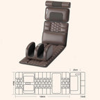 Full-body massage heating device | 10 motors, 9 massage modes