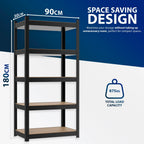 Regular 5 Tier Garage Shelving Unit