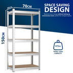 Regular 5 Tier Garage Shelving Unit