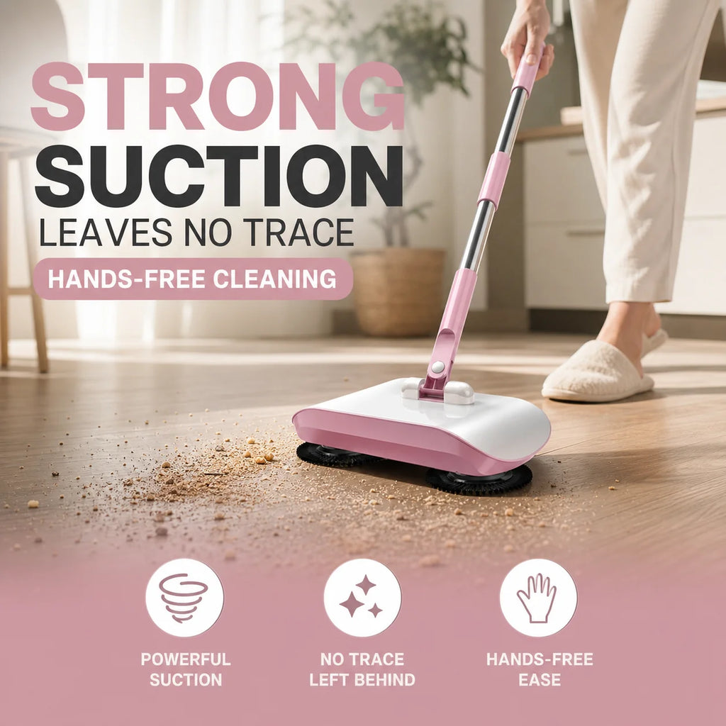 📢📢50% OFF !! ⏰Smart Robot Vacuum Cleaner with Mop & Broom