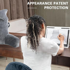 Extra-large reading pillow with removable neck cushion, suitable for sitting on bed or sofa