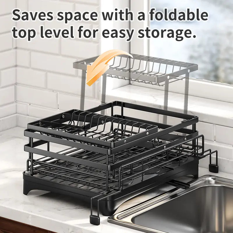 The Space-Saving Dish Rack Every Small Kitchen Needs
