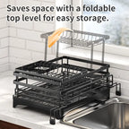 The Space-Saving Dish Rack Every Small Kitchen Needs