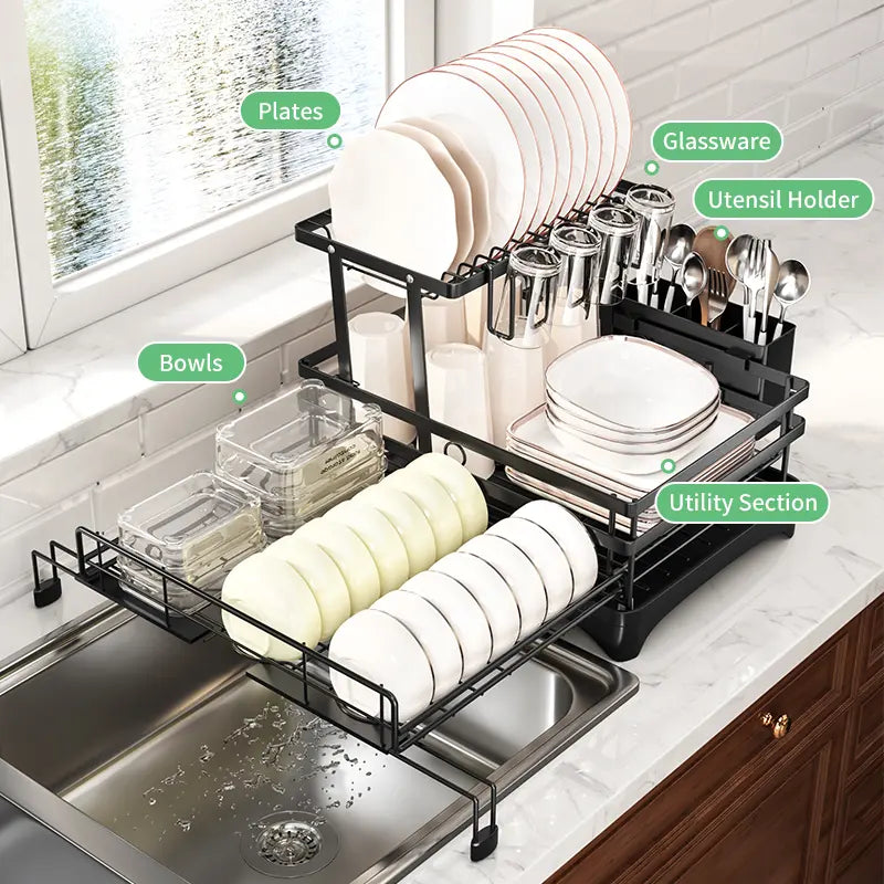 The Space-Saving Dish Rack Every Small Kitchen Needs