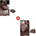 🚗💤 Universal memory foam car headrest and neck pillow, ideal for long-distance road trips