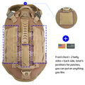 Dog outdoor vest tactical suit