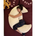 The Cooling Lyocell Crescent Pillow| Full-Body Support Pillow for Side Sleepers