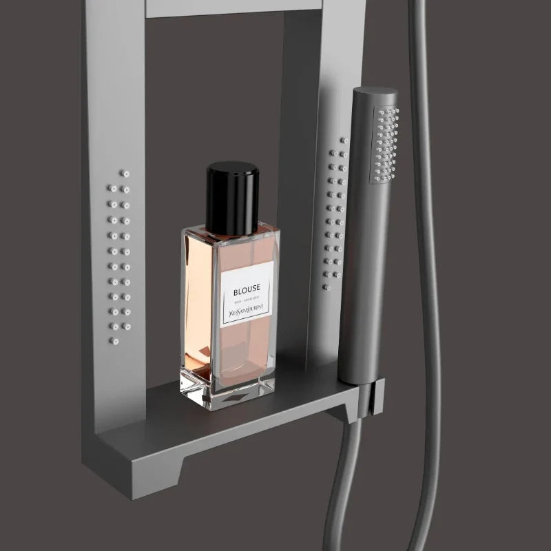 LED Rainfall Shower Panel Stainless steel Multi-Function Shower System