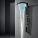 LED Rainfall Shower Panel Stainless steel Multi-Function Shower System